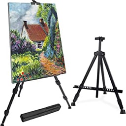 Easel and Canvas